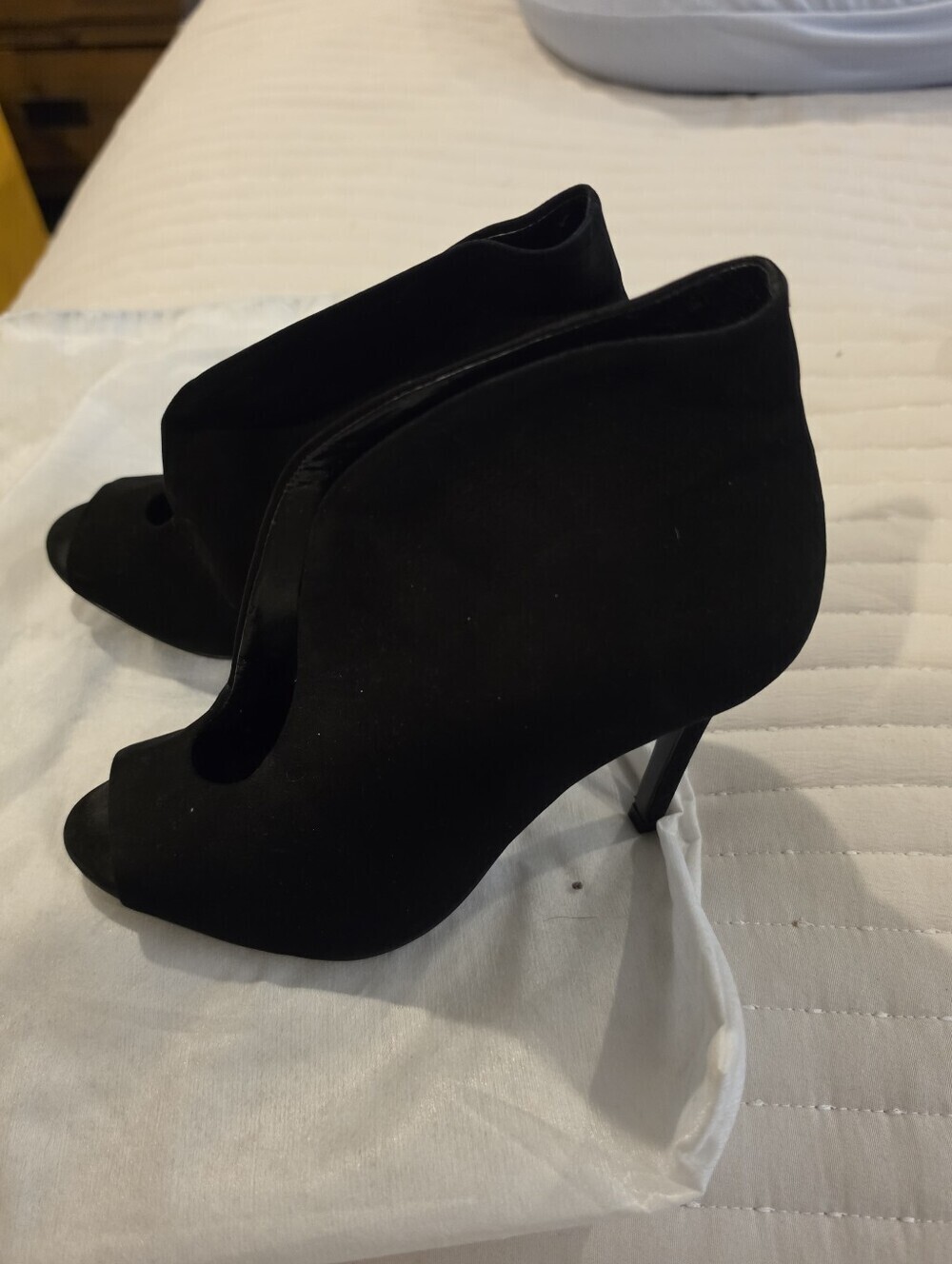 Shutz Open Toe Booties - Picture 5 of 7